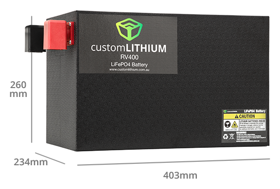 Caravan & RV Lithium Battery 400Ah