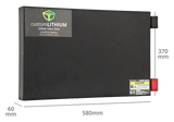 Ultra Slim Lithium Battery 200Ah