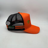 Custom Lithium Trucker Hat - Orange