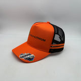Custom Lithium Trucker Hat - Orange