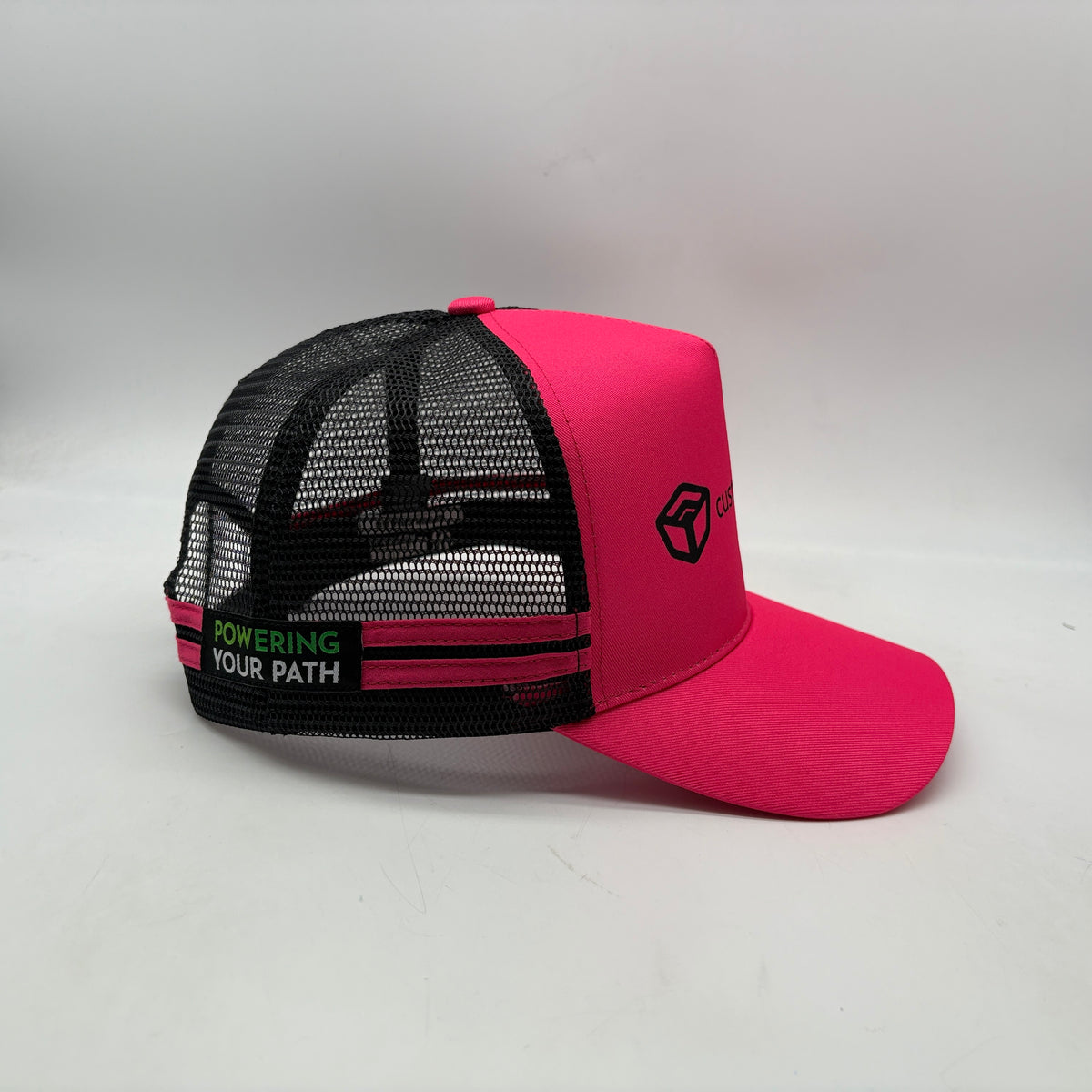 Custom Lithium Trucker Hat - Pink